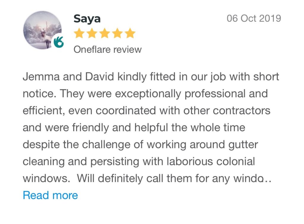 Perfection Reflections 5 star Reviews